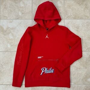 Philadelphia 76ers Courtside Statement Edition Pullover Hoodie
Size: Large